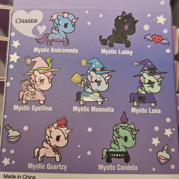 Tokidoki Mystic Magic Unicorno Pin set - Picture 3 of 3